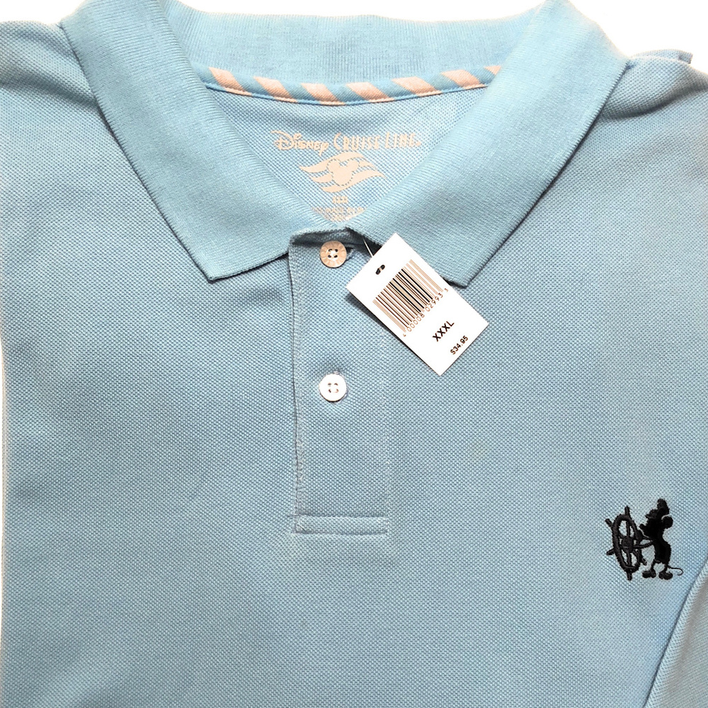 Mens Disney Cruise Mickey Golf Polo 3XL NEW
